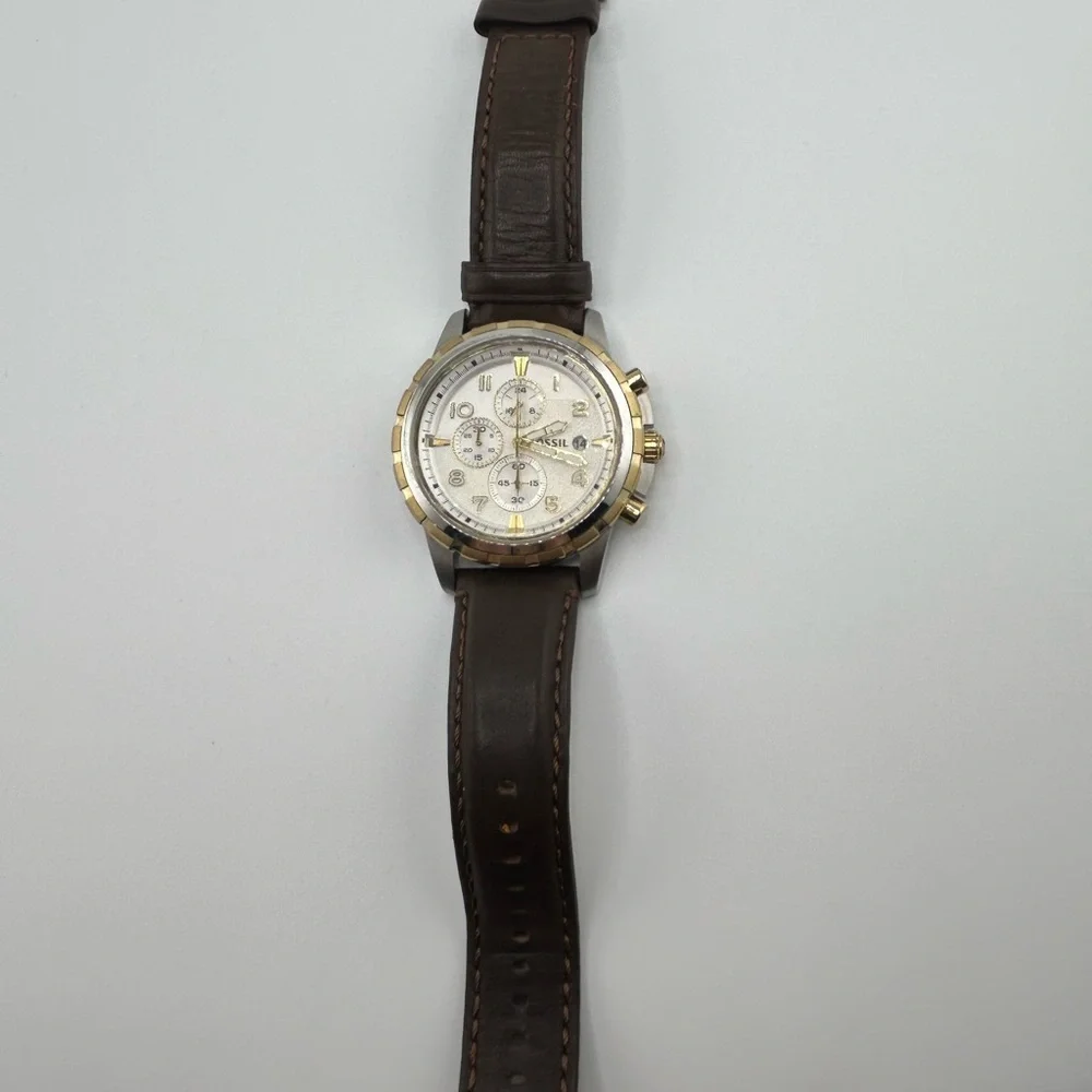 Fossil Dean FS4788 Men's Stainless Steel Analog Dial Quartz Watch 582